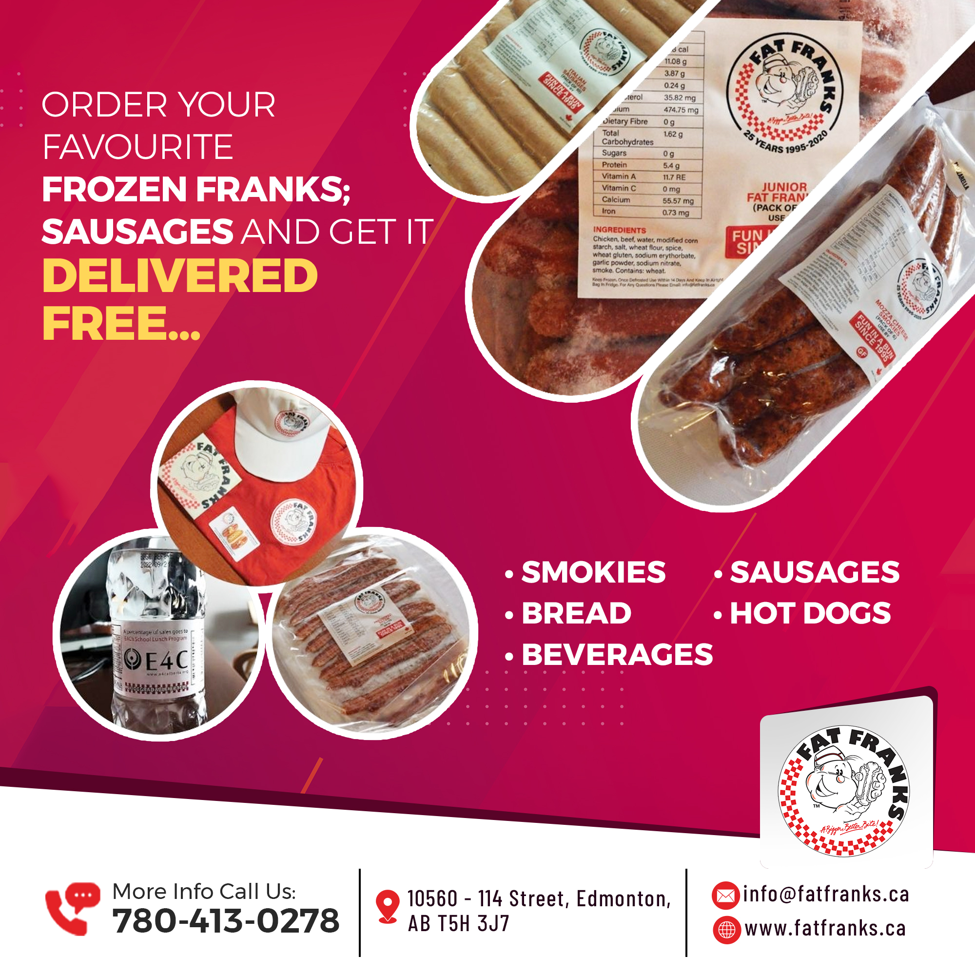 Bulk Order Sausages Edmonton
